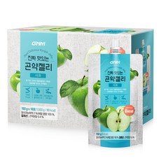 GNM 진짜 맛있는 곤약젤리 사과, 150g, 10팩
