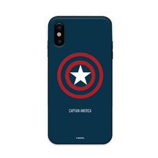 마블 코믹스 로고 카드슬라이드 휴대폰 범퍼 케이스