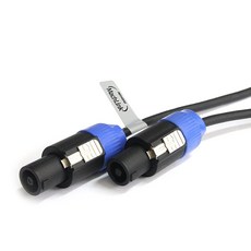 韓國製 Speakon 喇叭線, ML-SCB010 (10m), 混合顏色, 1個
