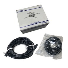 YUNCINE 投影機安裝套件 支架 + HDMI線 + 電源線, 單一商品, 1個