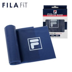 [휠라 라텍스/스트레칭/엑서사이즈밴드] 라텍스 프리 엑서사이즈 밴드, 네이비, 1개