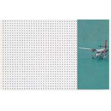 수상비행 인테리어 타공판 우WHITE 60 x 90cm, 1개, 혼합색상