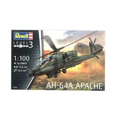 Revell Revell 1:100 AH-64A Apache直升機 RVG0425 塑膠模型, 1個