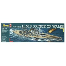 Revell 1:570 HMS 威爾士親王 RVG0430 塑料模型, 1個