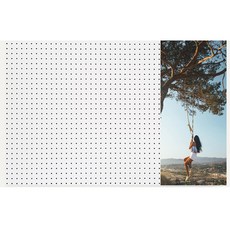 공중그네 인테리어 타공판 우WHITE 60 x 90cm, 1개, 혼합색상