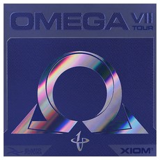 XIOM Omega7 Tour MAX乒乓球拍橡膠皮, 紅色的
