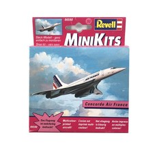 Revell 1:200 MiniKits Concorde Air France RVG0444 프라모델, 1개