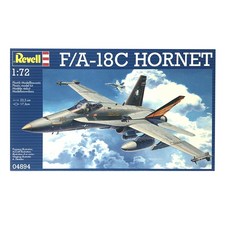 Revell 1:72 F/A-18C Hornet Model Aircraft Kit RVG0415 프라모델, 1개