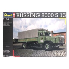 Revell Revell 1:24 Büssing 8000S 13 RVG0447塑膠模型, 1個
