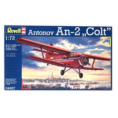 Revell Revell 1:72 Antonov An-2 Colt RVG0402塑膠模型, 1個