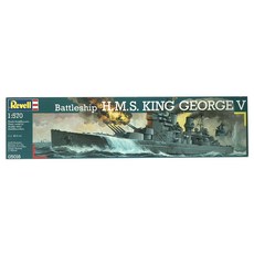 Revell 1:570 HMS 喬治五世 RVG0426 塑料模型, 1個