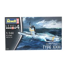 Revell 1:144 德國潛艇 Type XXIII RVG0437 塑料模型, 1個