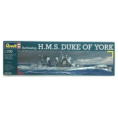 Revell 1:700 戰艦 HMS 約克公爵 RVG0431 塑料模型, 1個