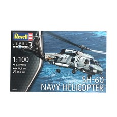 Revell Revell 1:100 SH-60海軍直升機 RVG0423 塑膠模型, 1個