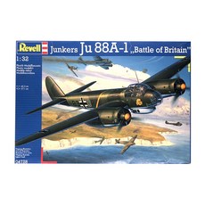 Revell 1:32 Junkers Ju 88A-1 Battle of Britain RVG0403 프라모델, 1개