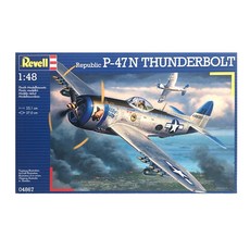 Revell 1:48 P-47N Thunderbolt RVG0409 프라모델, 1개