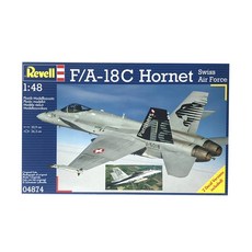 Revell 1:48 F/A-18C 大黃蜂瑞士空軍 RVG0413 塑料模型, 1個