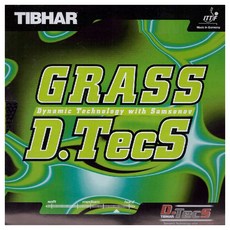 Tiba Grass Dtex OX 乒乓球橡膠, 紅色的