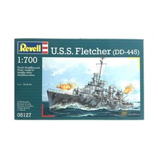 Revell 1:700 USS Fletcher DD-445 RVG0434 塑料模型, 1個