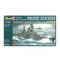 Revell 1:720 德國重巡洋艦歐根親王 RVG0428 塑料模型, 1個