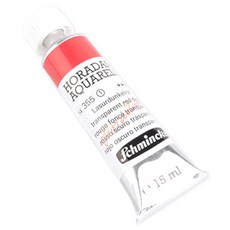 Schmincke 史明克貓頭鷹 霍拉丹 水彩顏料 單色 S1 355 透明深紅, 15ml, 1色