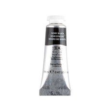 윈저앤뉴튼 아티스트 수채화물감 S1 331 IvoryBlack, 14ml, 1색