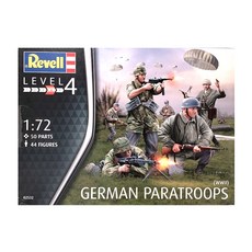 Revell Revell 1:72 GERMAN PARATROOPERS WWII塑膠模型步兵, 1套