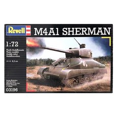 Revell Revell 1:72 M4A1雪曼塑膠模型坦克, 1個