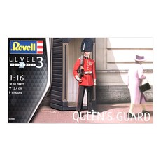 Revell Revell 1:16 Queens Guard塑膠模型步兵, 1個