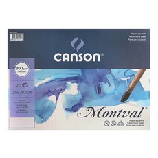 캔숀 몽발 수채화지 CA033-706 20p, 1개