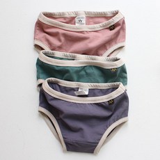 momsmade 女童輕薄內褲3件組