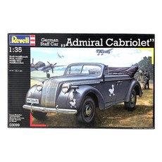 Revell 1 : 35比例德國Staff Car Admiral Cabriolet模型 03099, 1盒