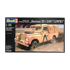 Revell 1 : 35比例英國四輪驅動越野車Series III 109/LWB模型 03246, 1盒