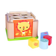 fisher-price 費雪 木質積木益智玩具, 混色