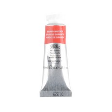 WINSOR&NEWTON 溫莎牛頓 Artists水彩顏料 S1 Brown Madder, 14ml, 1色