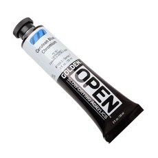 Golden 高登 OPEN 壓克力顏料 S7 7050 CeruleanBlueChromium, 60ml, 1色