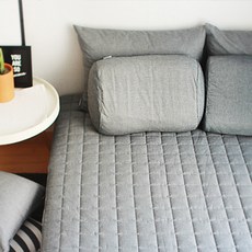 DAMDA&HOME渲染灰色床墊套, 灰色