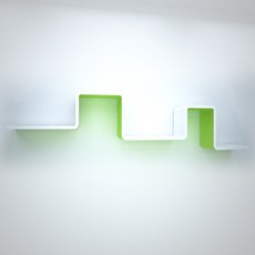 CUBICS 色小現代壁架, 綠色