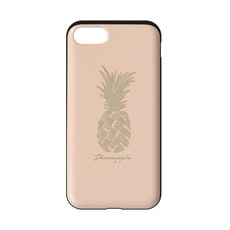 해피모리 골드유닉 카드 휴대폰케이스 파인애플