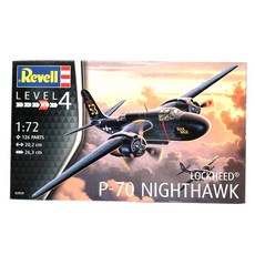 Revell 塑料模型 1/72 Lockheed P-70 夜鷹, 1個