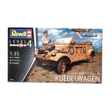 Revell 塑料模型 1/35 德國參謀車 Type 82 Kubelwagen, 1個