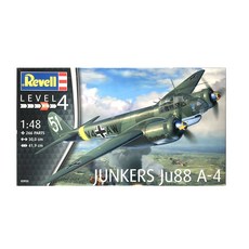 Revell Revell塑膠模型 1/48 Junkers Ju88 A-4, 1個
