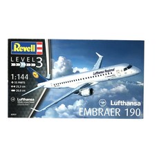 Revell Revell塑膠模型 1/144 Embraer 190 Lufthansa, 1個