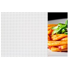 앤비커머스 인테리어타공판 맛있는떡볶이 우 WHITE, 1개