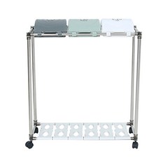 LIVING HAPPY Cling Swing 分離箱 3p + 專用箱貼紙, 分離箱（銀色+灰色+開心果+白色），貼紙（TEXT黑色）, 1組