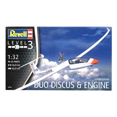 Revell Revell塑膠模型 1/32 Duo Discus&Engine, 1個