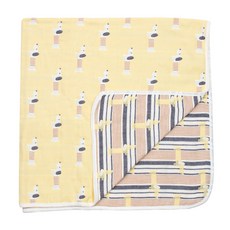 bebenew 6層棉紗毯, Yellow Dog