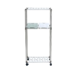 LIVING HAPPY Kling 搖擺式分類垃圾桶 2入 2層 + 分類垃圾桶專用貼紙, 分類垃圾桶(銀色 + 開心果綠 + 白色), 貼紙(TEXT 黑色), 1套