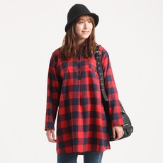 엄짱 임부복 케니체크 롱셔츠