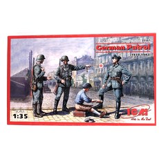 ICM塑膠模型1/35德國巡邏車1939-1942, 1個
